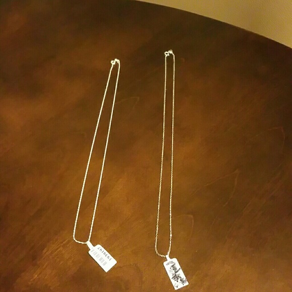 Jewelry - Set of 2 Sterling silver chains